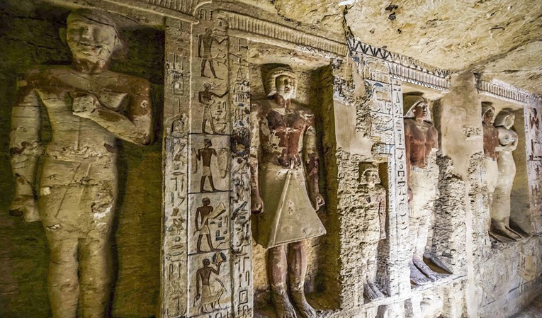 اكتشاف مقبرة الكاهن الملكي "ويتي" في سقارة يلفت انتباه العالم Photo